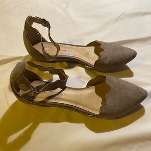 Grey flats